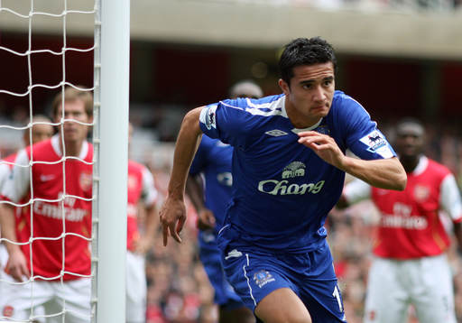 Tim Cahill, Everton (Jubel)