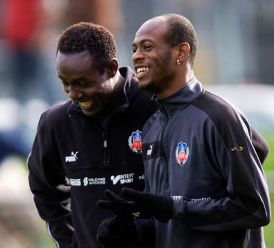 Olivier Karekezi och Luton Shelton, Helsingborg