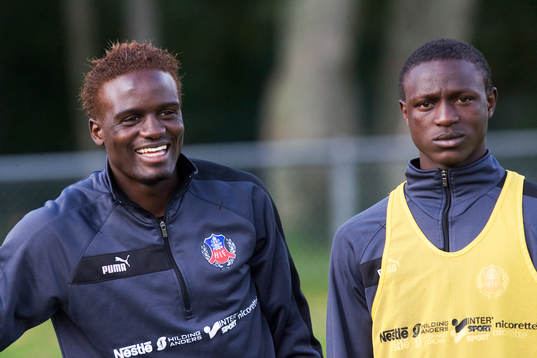 McDonald Mariga och Adama Tamboura, Helsingborg