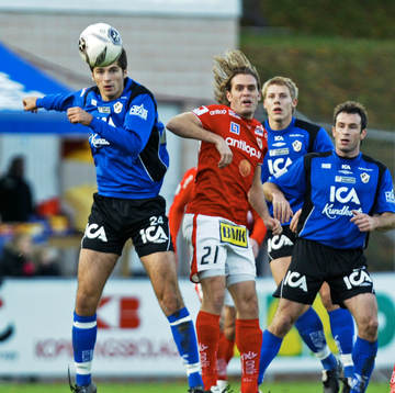 Ajsel Kujovic, Halmstad och Lasse Johansson, Kalmar