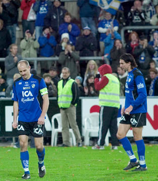 Magnus Arvidsson och Mikael Rosén, Halmstad