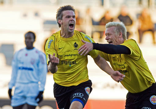 Jens Nordström och Magnus Erlandsson, Bunkeflo jubel