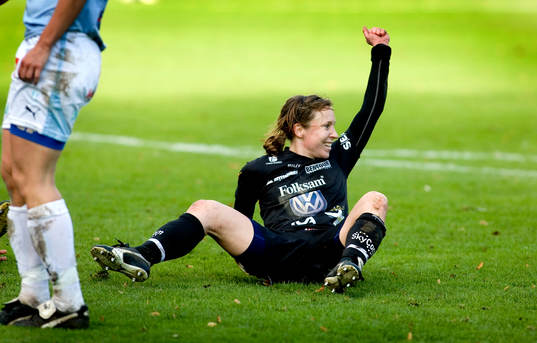 Hanna Ljungberg, Umeå (Jubel). Svenska Mästare, SM-guld