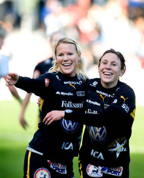 Hanna Ljungberg och Anna Sjöström, Umeå (Jubel). Svenska