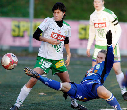 Josefin Christensen, Hammarby och Maria Aronsson, Linköping