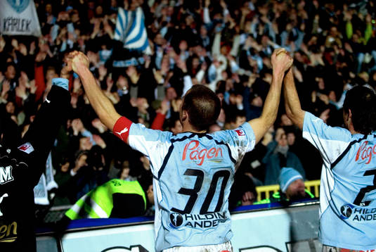 Daniel Andersson, Malmö, jubel
