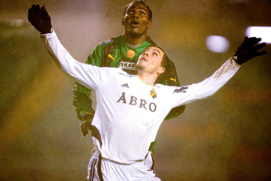 Daniel Mendes och Prince Ikpe Ekong
