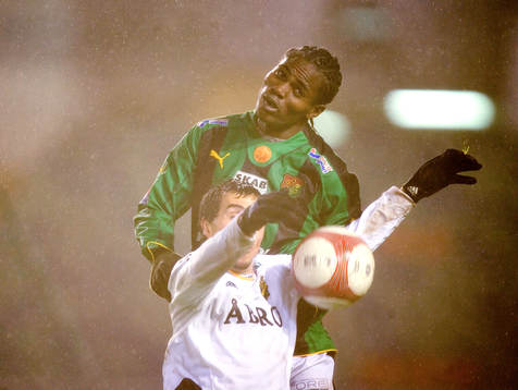 Daniel Mendes och Prince Ikpe Ekong