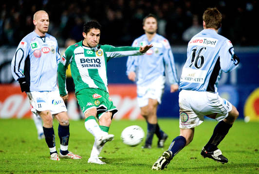 Pablo Pinones-Arce, Hammarby drar på skottet som gav 1-0