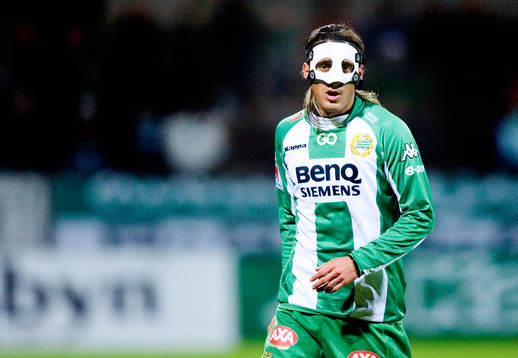 Erkan Zengin, Hammarby spelade med mask som skydd mot sin