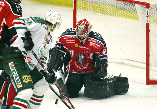 Martin Holst, målvakt, Nyköping, Mikael Gath, Rögle