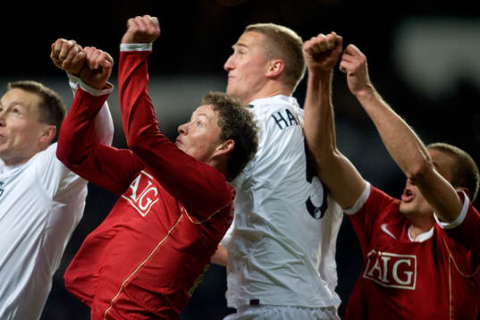 Ole Gunnar Solskjaer och Brede Hangeland, Köpenhamn