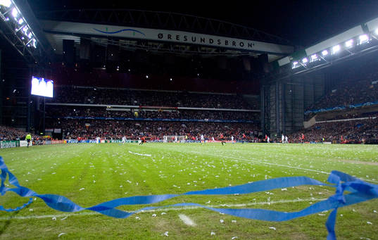Parken i Köpenhamn, Arena, Interiör