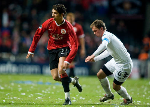 Cristiano Ronaldo, Manchester United och Tobias Linderoth,