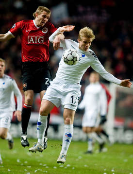 Oscar Wendt, Köpenhamn och Darren Fletcher, Manchester