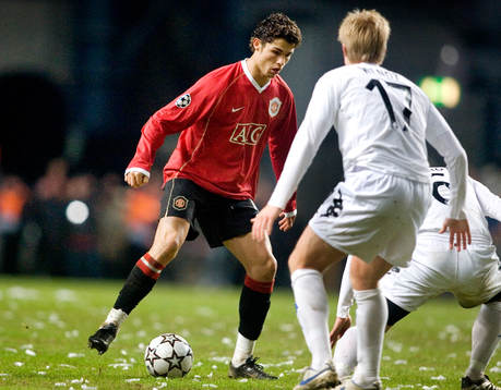 Cristiano Ronaldo, Manchester United och Oscar Wendt,