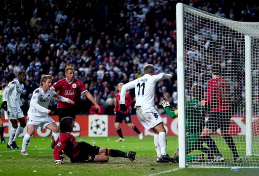 Fotboll, Champion Leauge. FC Köpenhamn -  Manchester