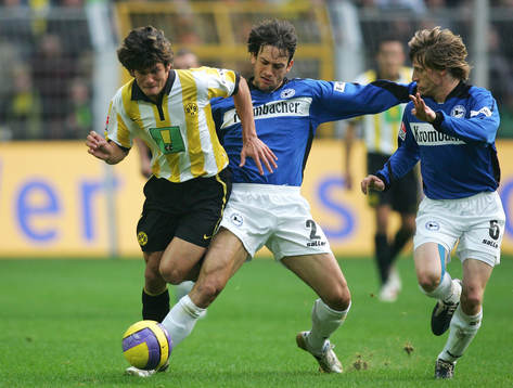 Fotboll, tysk, bundesliga, Borussia Dortmund - Arminia