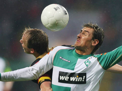 Fotboll, tysk, bundesliga, Werder Bremen - FC Energie