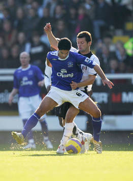 Mikael Arteta, Everton och Tomasz Radzinski, Fulham