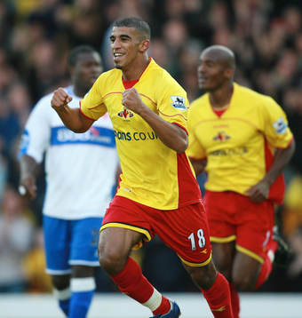 Hameur Bouazza, Watford, jubel
