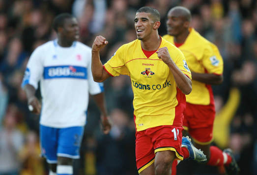 Hameur Bouazza, Watford, jubel