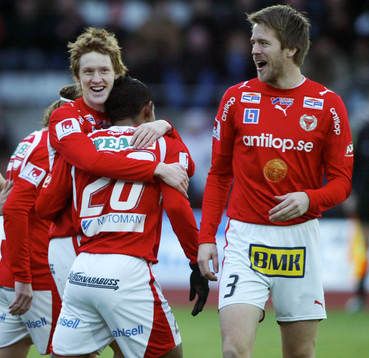 Kalmar - Örgryte: Ari da Silava Ferreira, Joachim Lantz,