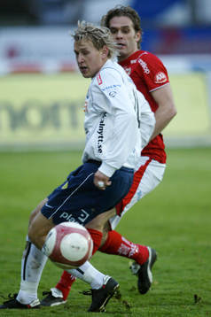 Kalmar - Örgryte: Martin Strömberg, Örgryte, framför