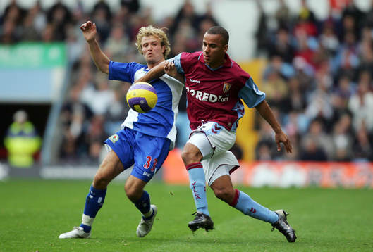 Fotboll, engelsk, Premier League, Aston Villa - Blackburn