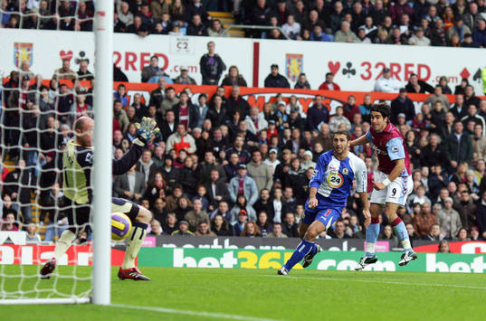 Fotboll, engelsk, Premier League, Aston Villa - Blackburn