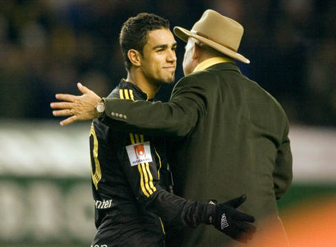 Wilton Figueiredo och Stefan Söderberg, AIK