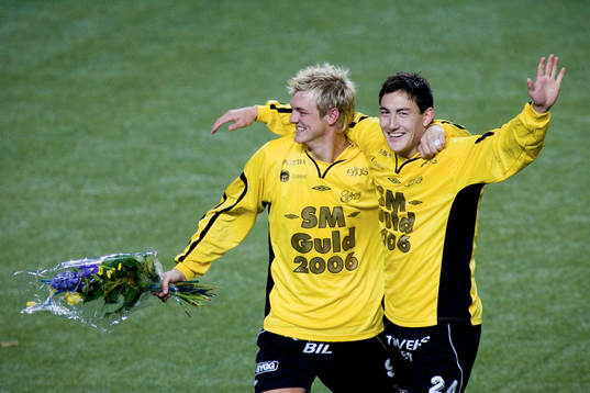 Guldjubel, Mathias Svensson och Stefan Ishizaki. Svenska