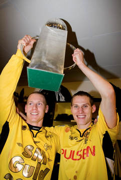Guldjubel, Jon Jönsson och Andreas Augustsson,