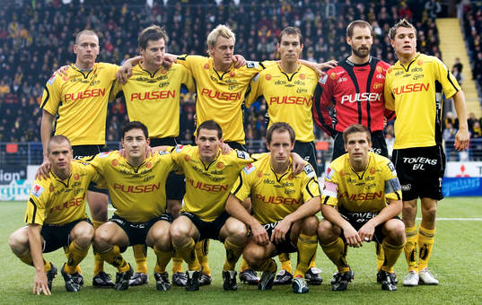 Lagfoto, lagbild, bakre fr v. Andreas Augustsson, Daniel
