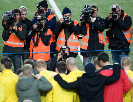 Fotograf, fotografer, fotar Elfsborg, press