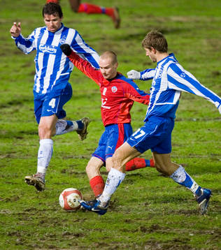 Morten Fevang, Fredrik Svanbäck och Martin Borre