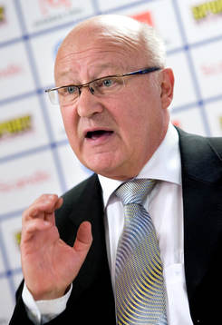 Lars-Åke Lagrell, Ordförande Svenska Fotbollförbundet