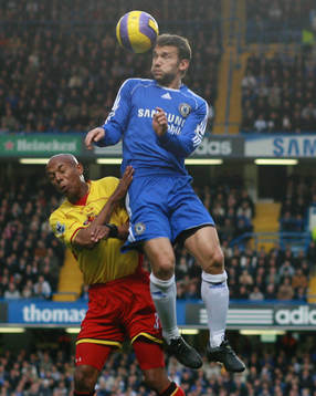 Andriy Shevchenko, Chelsea och Jordan Stewart, Watford