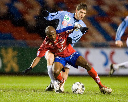 Magnus Wikström, Gefle och Luton Shelton, Helsingborg