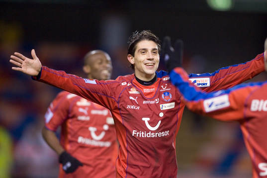 Babis Stefanidis, Helsingborg, jubel