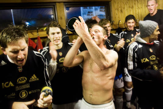 Brommapojkarna, jubel, klara för allsvenskan