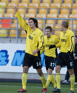 Denis Avdic, Elfsborg, jubel,  vilken debut