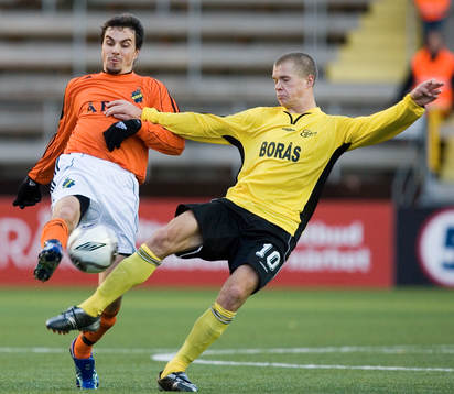Samuel Holmén, Elfsborg och Daniel Mendes, AIK