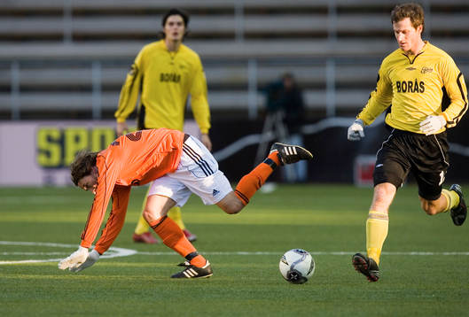 AIK och Mats Rubarth stod på öronen, här mot Daniel