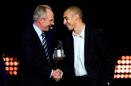 Sven-Göran (Sven Göran)Eriksson delar ut priset Tidernas