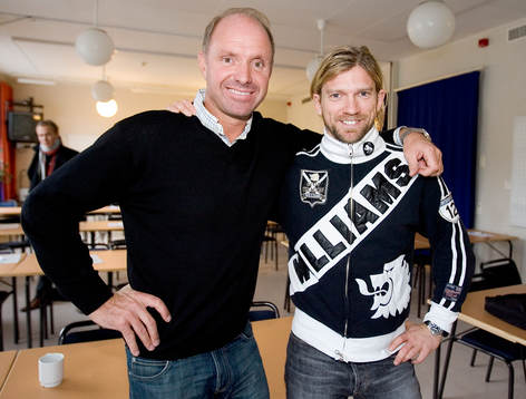 Thomas Ravelli och Jesper Blomqvist