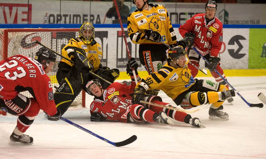 Andreas Hadelöv, målvakt, Skellefteå jobbar hårt