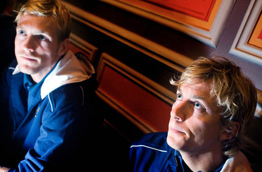 Christian Wilhelmsson och Erik Edman