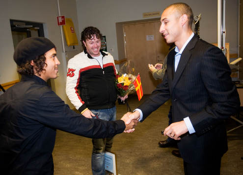 Fotboll, Henrik Larsson, får pris som årets skåning
