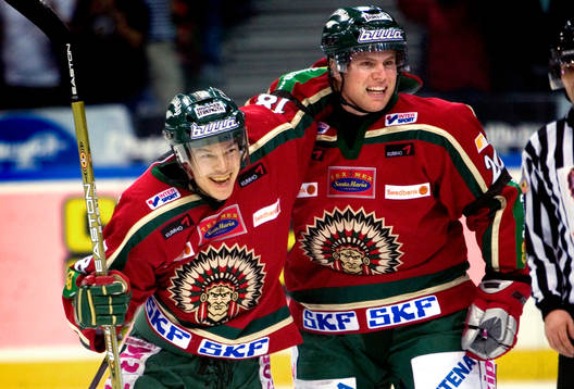 Steven Kariya, Sean Bergenheim, Jubel